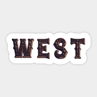 WEST Sticker